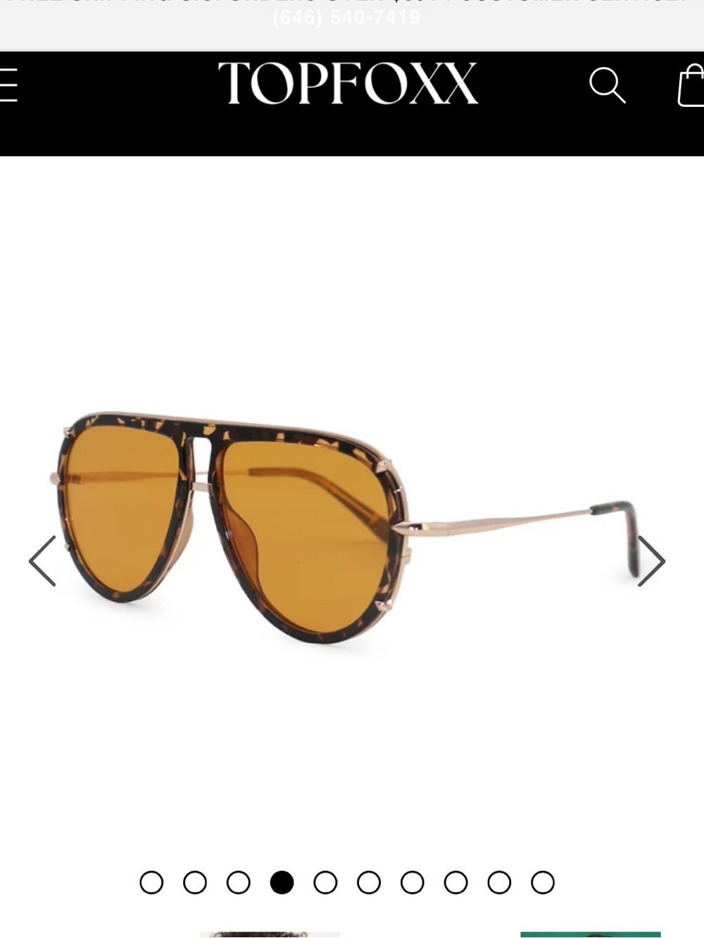 Topfoxx Ivy Luxe Sunglasses